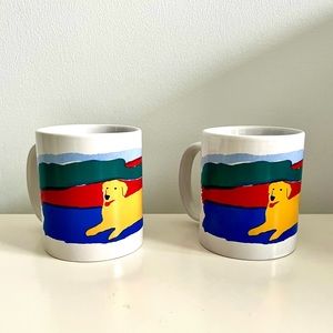Set of 2 10oz Labrador Retriever Mugs